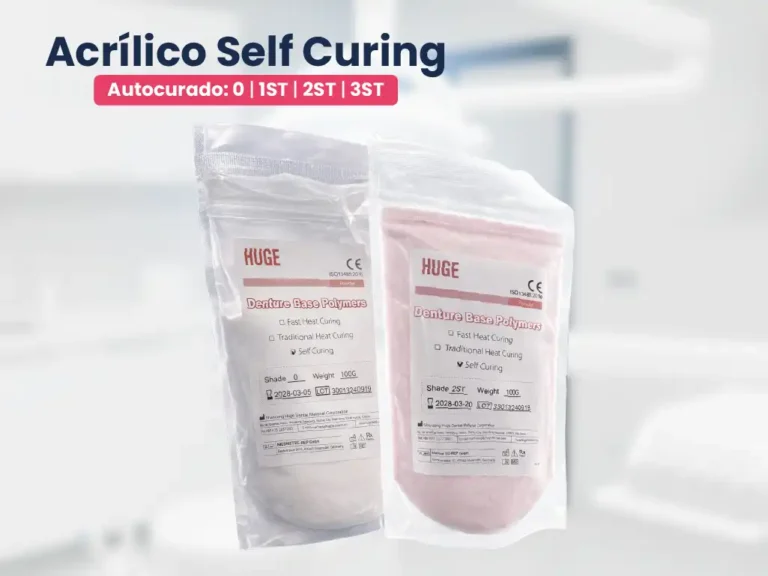 #acrilico self curing